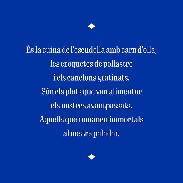 La Xarcuteria Adrià, és la cuina de l'escudella amb carn d'olla, les croquetes de pollastre i els canelons gratinats. 

Tanquem per vacances fins el 28 d'agost, us esperem a la tornada!